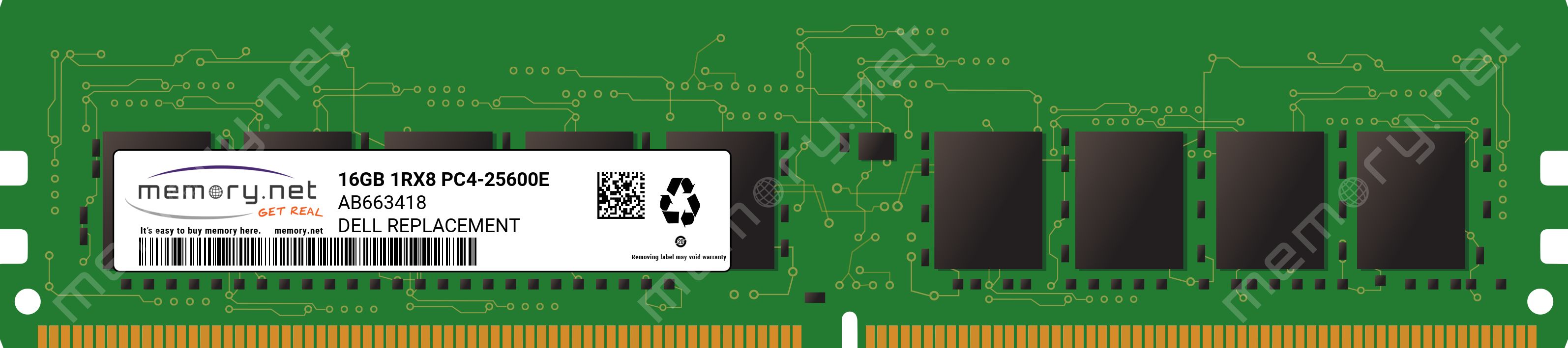 Memorie server Dell 16 GB DDR4 ECC UDIMM 3200 MHz 1Rx8