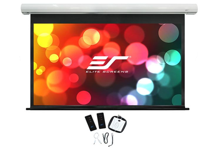 Ecran proiectie perete/tavan, 443 x 249 cm, EliteScreens Saker SK200XHW2, Format 16:9