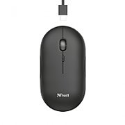 Mouse Trust Puck, Rechargeable Bluetooth, negru