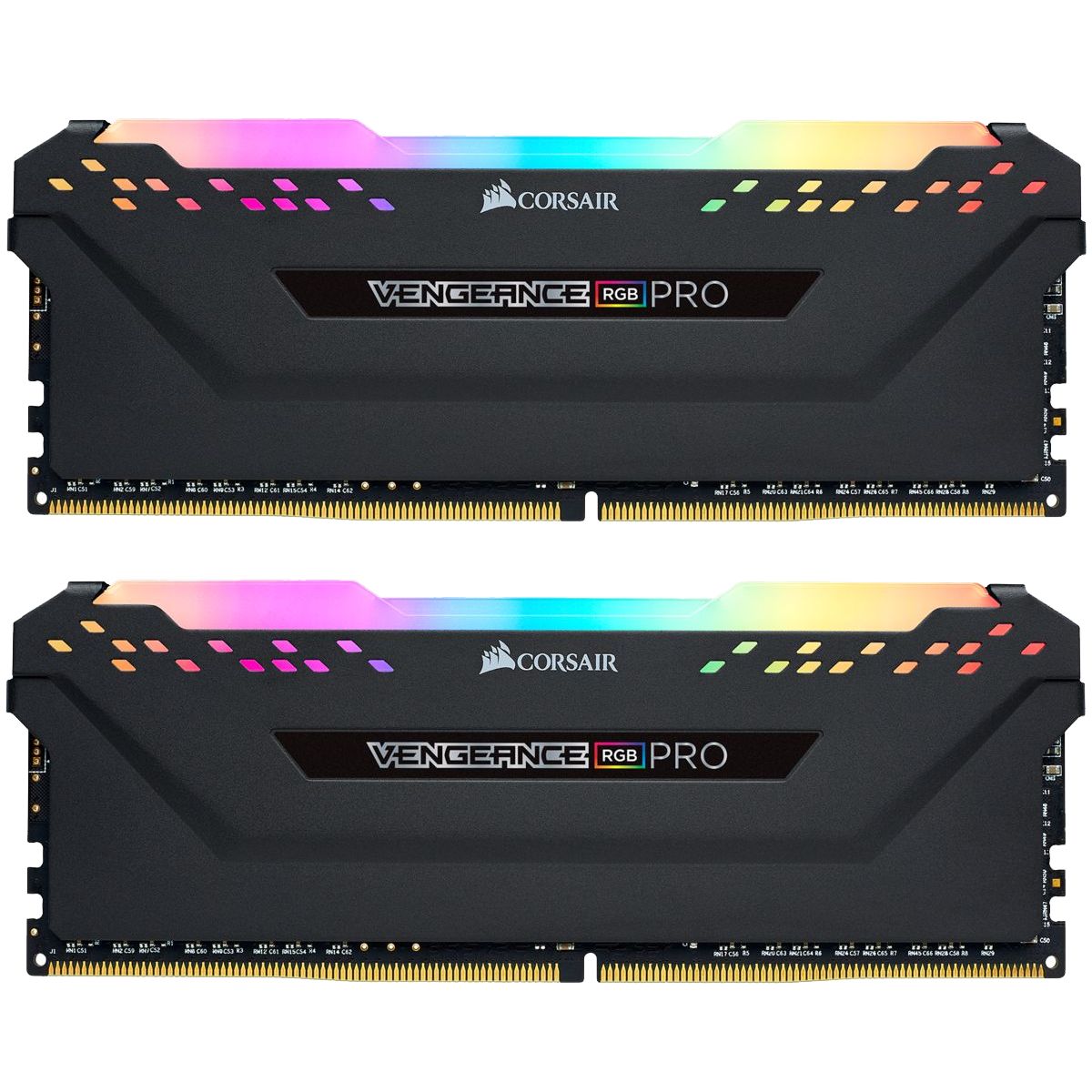 Memorie Corsair Vengeance PRO 32 GB DDR4 2666 MHz CL16, kit 2 x 16 GB, XMP 2.0, Negru, RGB