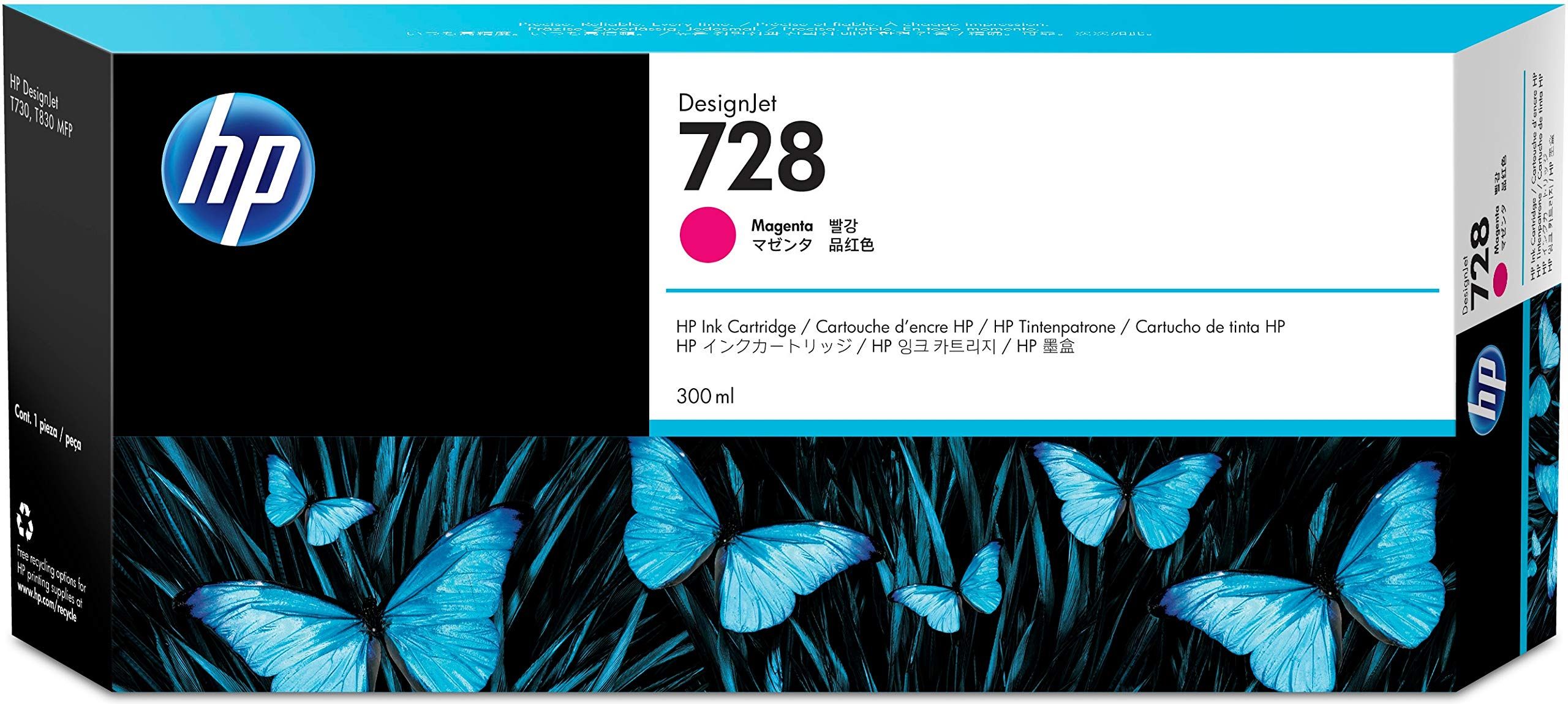 Cartus cerneala HP F9K16A ,Magenta ,300 ml ,Original (728M)