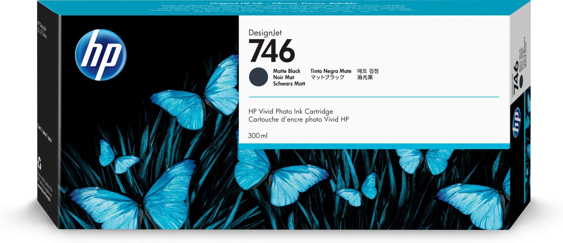 Cartus cerneala HP P2V83A ,Negru ,300 ml ,Original (746)