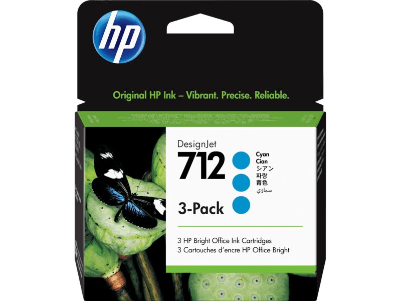 Cartus cerneala HP 3ED77A ,Albastru ,29 ml ,Original (712)