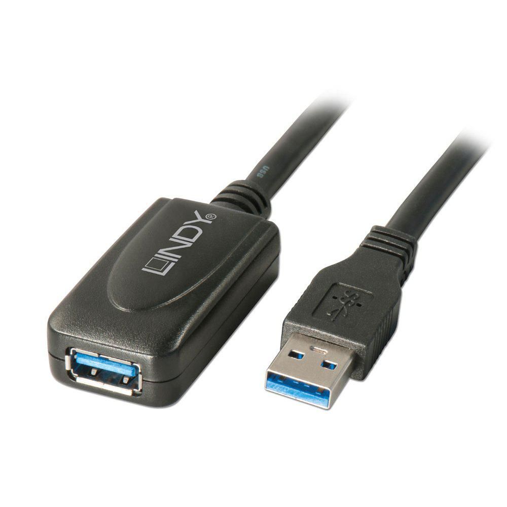 Cablu Lindy USB 3.0, 5m, Active Extension  https://www.lindy.co.uk/usb-c4/5m-usb-3-0-active-extension-p515