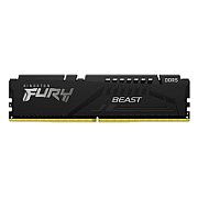 Memorie Kingston FURY Beast 8 GB DDR5 5200 MHz CL40, XMP 3.0, Negru