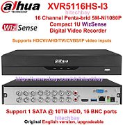 Dahua Technology XVR5116HS-I3 digital video recorder (DVR) Black
