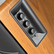 BOXE EDIFIER 2.0, RMS:  42W (2 x 21W), bluetooth telecomanda wireless, volum, bass, treble, optical, sub-out, brown,  R1280DBS-BR   (include TV 10lei)