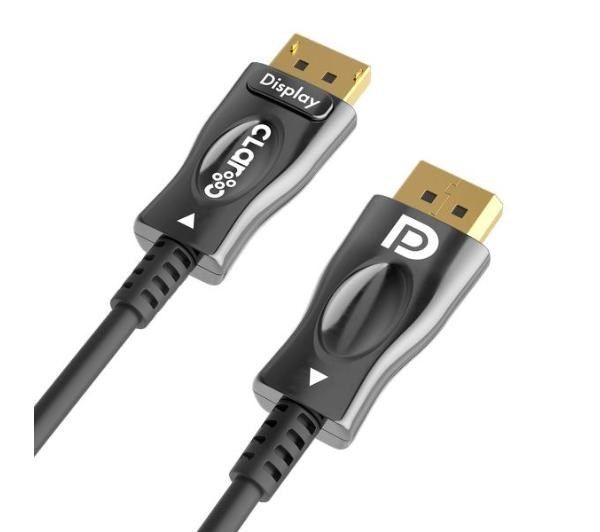 CLAROC CABLE FIBER OPTIC DP 1.4, AOC, 8K@60HZ, 15M