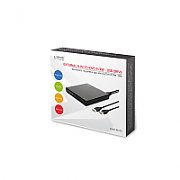 SAVIO AK-43 optical disc / External Slim drive DVD±R/RW CD±R/RW Black