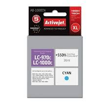 Cartus cerneala Activejet AB-1000CN ,Albastru ,35 ml (compatibil cu Brother AB-1000CN)