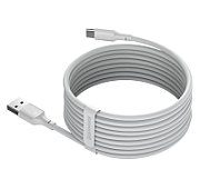CABLU alimentare si date Baseus Simple Wisdom, Fast Charging Data Cable pt. smartphone, USB Type-C la Lighting iPhone PD 20W (2buc/set), 1.5m, alb  TZCATLZJ-02  (include timbru verde 0.25 lei)
