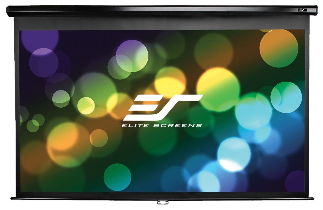 Ecran proiectie manual, perete/tavan, 234.7 x 132.1 cm, EliteScreens M106UWH-E24, Format 16:9