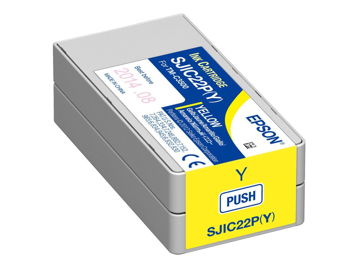 Cartus cerneala Epson C33S020604 ,Galben ,32.6 ml ,Original (SJIC22P(Y))