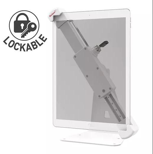 Stand tableta si telefon mobil Barkan T71HL, 7  - 14 , Greutate maxima 1.4kg, Culoare: Alb.