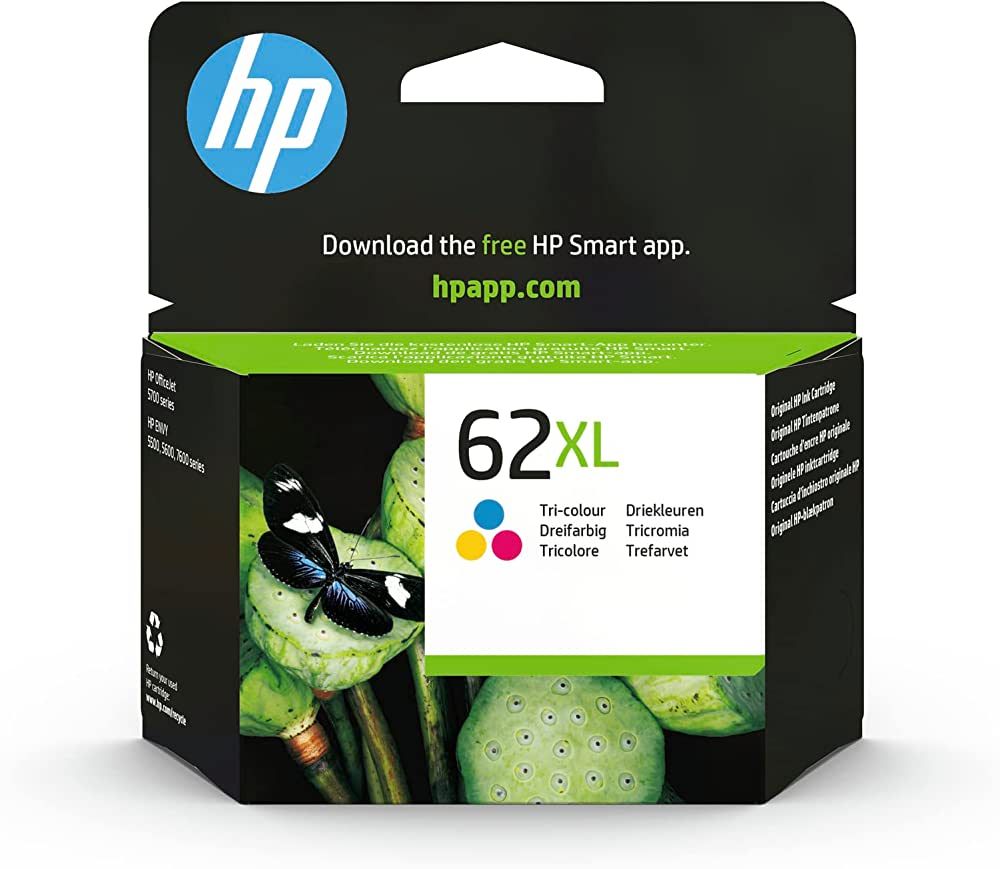 Cartus cerneala HP C2P07AE ,Color ,11.50 ml ,Original (62XL)