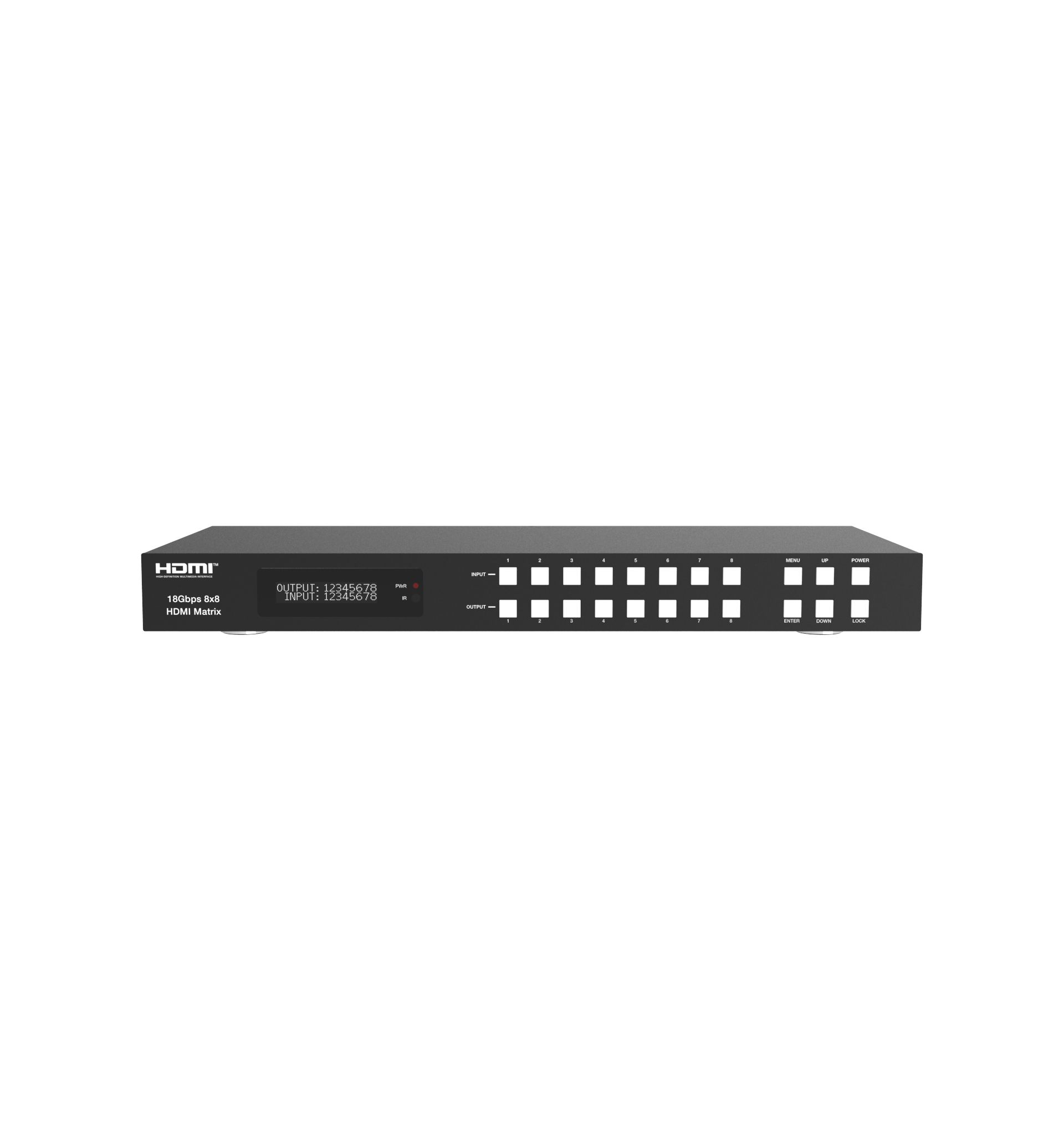 MATRIX HDMI 2.0 Evoconnect HDP-MXB88DA, 8X8 18 Gbps 4:4:4