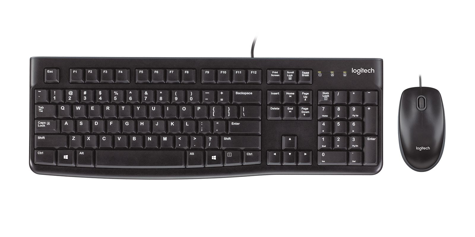 Logitech Desktop MK120 [UK] black