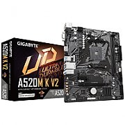 Placa de baza GIGABYTE A520M K V2, socket AM4, 2x DDR4 UDIMM, 4x SATA, 1x NVMe, 12x USB-A, mATX