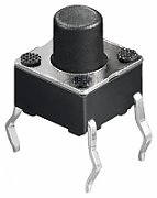 Microcontact 4 pins 6X6mm height 7mm from the PCB
Packaging: bulk 1 pc.