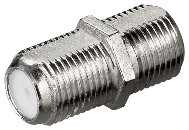 F female to F female adapter
Packaging: bulk 1 pc.