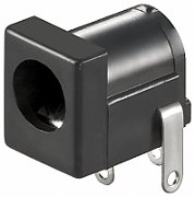 Female DC socket mountable on 5.5x2.1mm wiring
Packaging: bulk 1 pc.