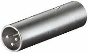 XLR male to XLR male adapter
Packaging: bulk 1 pc.