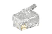 TEL PLUG RJ10-BU