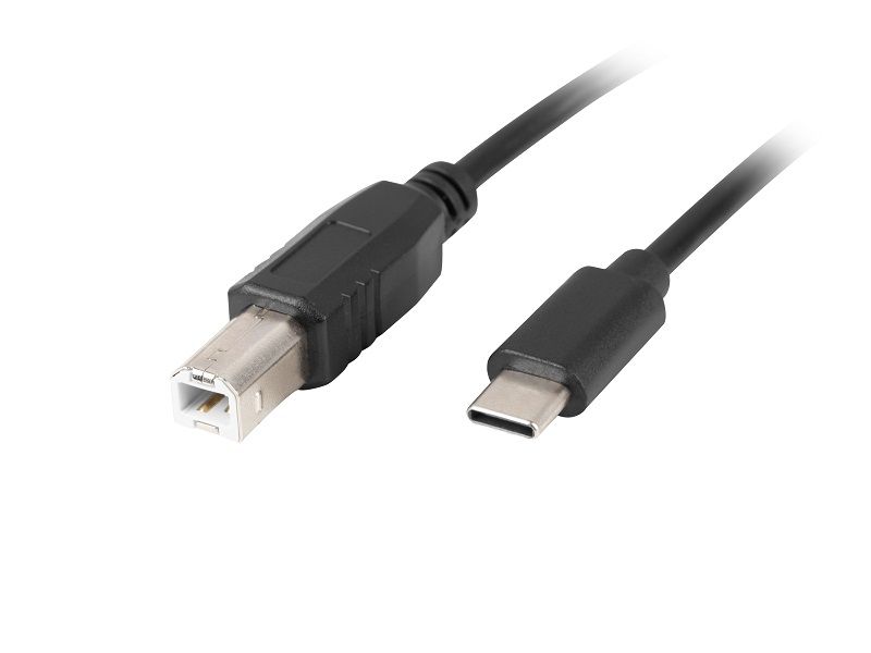 Cable USB3.1 A male to USB2.0 B male, 3m, black
- internal conductors: 2xAWG30 2xAWG24 copper
- USB printer cable

Packaging: bulk 1 pc.