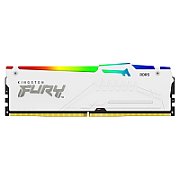 Memorie Kingston FURY Beast 16 GB DDR5 5600 MHz CL36, XMP 3.0 / EXPO, Alb, RGB
