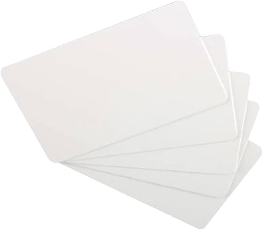 CARD WHITE 30MIL/ 5PACKS 100 CARDS