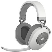 Casti gaming Corsair HS65 Wireless Headset, White, v2 - EU