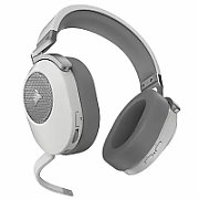 Casti gaming Corsair HS65 Wireless Headset, White, v2 - EU