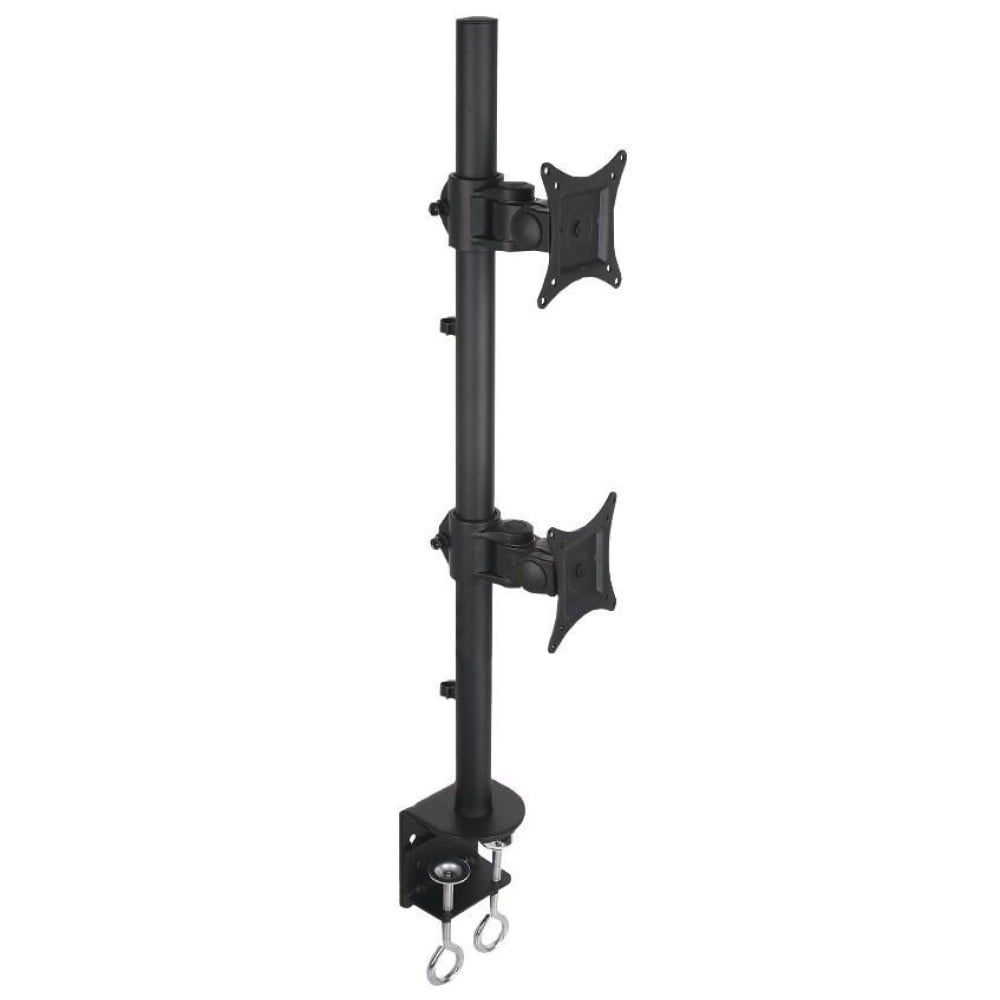 Suport de birou pentru monitor, 13-27 inch, brat reglabil, dubla ajustare, Techly, ICA-LCD 503BK2  ICA-LCD503BK2