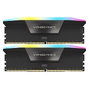 Memorie Corsair Vengeance 64 GB DDR5 6000 MHz CL30, kit 2 x 32 GB, EXPO, Negru, RGB