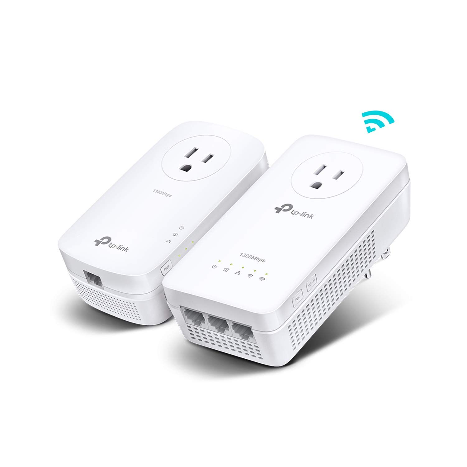 TP-Link TL-WPA8631P KIT adaptor rețea alimentare 1300 Mbit/s Ethernet LAN Wi-Fi Alb 2 buc.