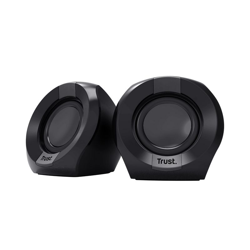 Boxe Trust Polo 2.0 cu fir, putere maxima 8W, audio input 3.5mm, negru