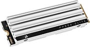 SSD CORSAIR  MP600 ELITE 2TB PCIe Gen4 x4 NVMe M.2 SSD for PS5 – Optimized for PlayStation 5, Seq Read 7000MB/s Seq Write 6500MB/s, low profile heatsink, white