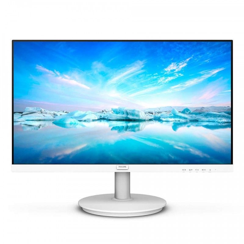 Monitor 23.8 inch LED Philips 241V8AW 1920 x 1080 pixeli, 75 Hz, 4 ms, Alb
