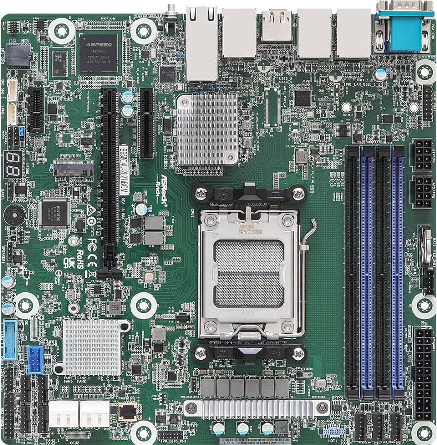 MB B650D4U-2L2T BCM B650E AM5 Max128GB DDR5 Micro ATX Retail