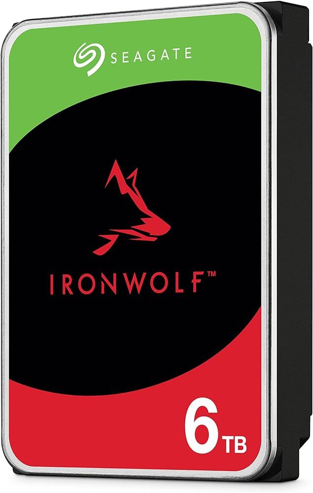 HDD NAS Seagate IronWolf 6 TB 3.5 inch SATA 3 5400 RPM 256 MB