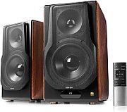 BOXE EDIFIER 2.0, RMS: 256W (2 x 8W, 1 x 120W, 1 x 120W), bluetooth, telecomanda wireless, volum, bass, treble, optical, coaxial, brown, USB,  S3000MKII  (timbru verde 11.00 lei)