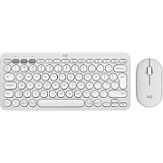 LOGITECH Pebble 2 Combo - TONAL WHITE - (US) INTL - 2.4GHZ/BT - N/A - INTNL-973 - UNIVERSAL