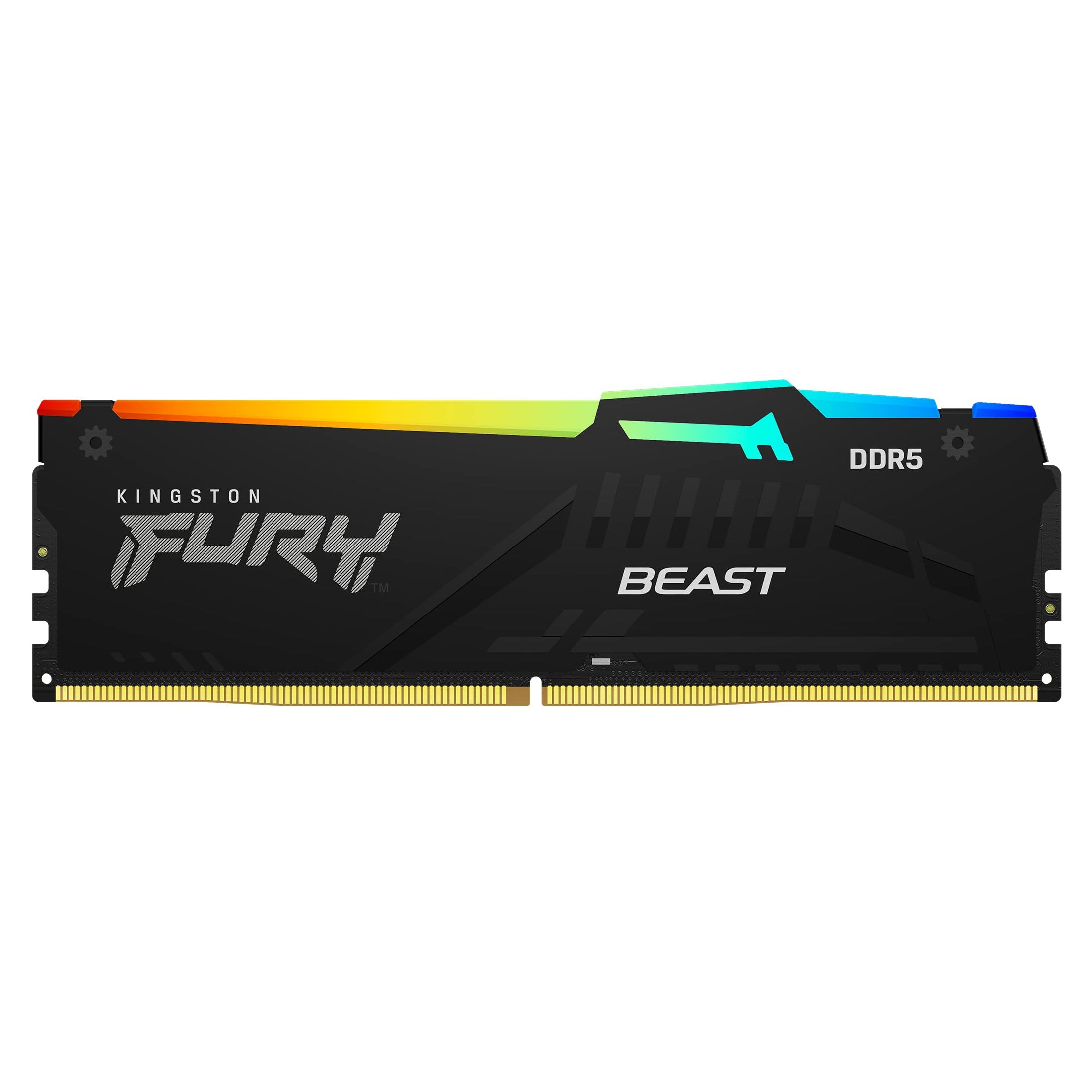 Memorie Kingston FURY Beast 16 GB DDR5 6000 MHz CL30, XMP 3.0 / EXPO, Negru, RGB
