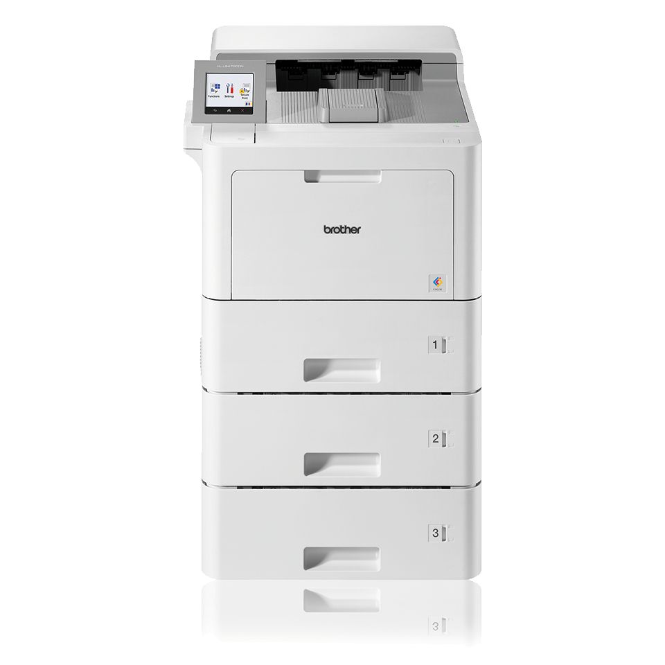 Imprimanta laser color Brother HL-L9470CDNTT, A4, duplex, ADF, USB 2.0, Wi-Fi, NFC, 40 ppm negru, 40 ppm color