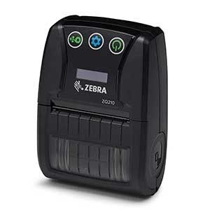 ZQ210, 2.25 inch DT Printer, Bluetooth, label&receipt printing, Belt clip, USB cable, English/Latin/Cyrillic