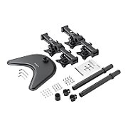 QUAD MONITOR STAND - STEEL/.