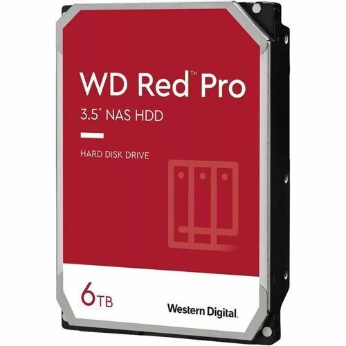 Hard disk NAS Western Digital Red Pro 6 TB 3.5 inch SATA 3 7200 RPM 256 MB