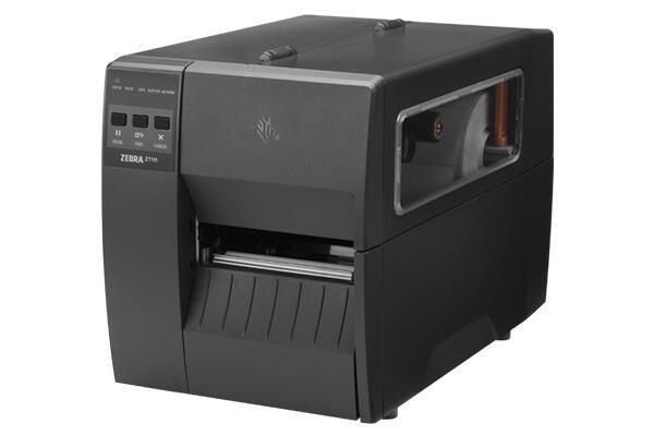 TT Printer ZT111 4 , 203 dpi, Thermal Transfer, Tear, EU/UK Cords, USB, Serial, Ethernet, BTLE, USB Host, EZPL