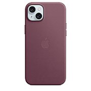 IPHONE 15 PLUS FINEWOVEN CASE/WITH MAGSAFE - MULBERRY