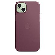 IPHONE 15 PLUS FINEWOVEN CASE/WITH MAGSAFE - MULBERRY